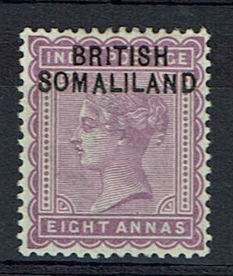 Image of Somaliland Protectorate SG 8a LMM British Commonwealth Stamp